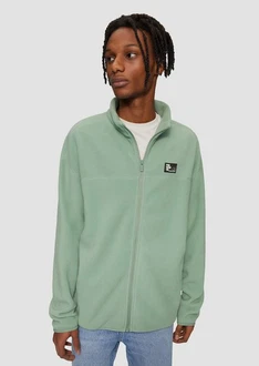 QS Outdoorjacke Fleecejacke mit Stehkragen