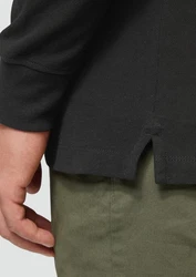 s.Oliver Poloshirt aus Piqué mit Logo-Stickerei Schwarz/Dunkelblau