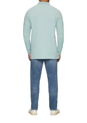 s.Oliver Poloshirt aus Piqué mit Logo-Stickerei Hellblau/Grün/Blau/Türkis/Hellgrün