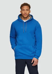 Sweatshirt Hoodie mit Kngurutasche und Stickerei Stickerei