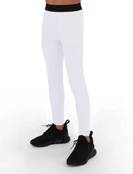 TCA Funktionsleggings PowerLayer Herren Kompressionshose Weiss