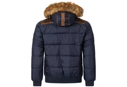 Geographical Norway Winterjacke Outdoorjacke Belph Dunkelblau/Blau/Hellblau
