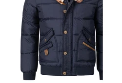 Geographical Norway Winterjacke Outdoorjacke Belph Dunkelblau/Blau/Hellblau