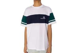 Sergio Tacchini T-Shirt Wallace Dunkelblau/Weiß/Grau