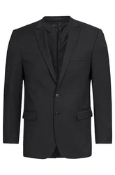 GREIFF Corporate Sakko Herren Modern WITH 37.5 Regular Schwarz (60)