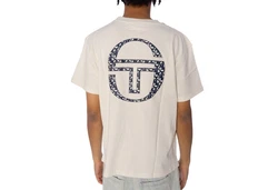 Sergio Tacchini T-Shirt Vines Weiß/Rot/Beige