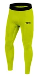 TCA Funktionshose Herren Leggings Kompressionshose Sporthose Licht Grün