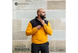 Höhenhorn Skyja Herren Fleece Pullover Gelb