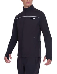 TCA Fahrradjacke Herren Thermische Radlaufjacke Schwarz