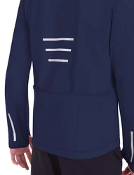 TCA Fahrradjacke Herren Thermische Radlaufjacke Dunkelblau/Blau