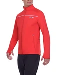 TCA Fahrradjacke Herren Thermische Radlaufjacke Rot