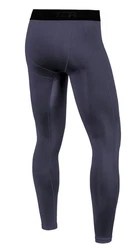 TCA Funktionshose Herren Leggings Kompressionshose Sporthose Dunkelgrau