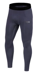 Funktionshose Herren Leggings, Kompressionshose, Sporthose - Dunkelgrau (1-tlg)