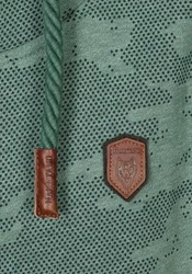 naketano Kapuzenpullover Supapimmel Dunkelgrün