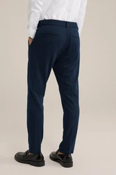 WE Fashion Anzughose Dunkelblau/Blau
