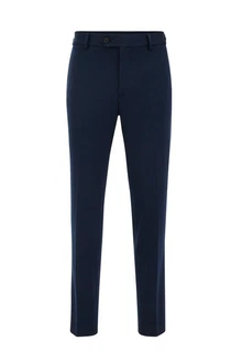 WE Fashion Anzughose Dunkelblau/Blau