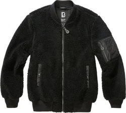 Brandit MA1 Sherpa Jacket (1-St) Schwarz