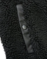 Brandit MA1 Sherpa Jacket (1-St) Schwarz