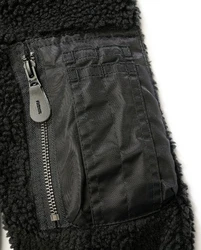 Brandit MA1 Sherpa Jacket (1-St) Schwarz
