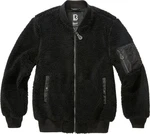 Brandit MA1 Sherpa Jacket (1-St) Schwarz