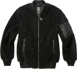 Brandit MA1 Sherpa Jacket (1-St) Schwarz