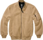 Brandit MA1 Sherpa Jacket (1-St) Beige/Braun/Khaki