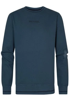 Petrol Industries Sweatshirt Pullover Dunkelblau/Blau/Grau
