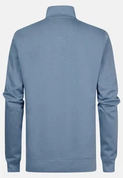 Petrol Industries Sweatjacke Jacke Grau/Blau