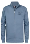 Petrol Industries Sweatjacke Jacke Grau/Blau