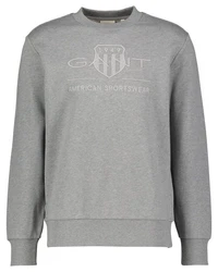 Gant Sweatshirt TONAL ARCHIVE SHIELD Grau