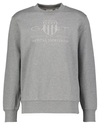 Gant Sweatshirt TONAL ARCHIVE SHIELD Grau