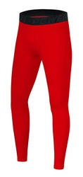 TCA Funktionsleggings PowerLayer Herren Kompressionshose Rot