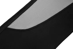 TCA Funktionshose Herren Leggings Kompressionshose Sporthose Schwarz/Hellgrau