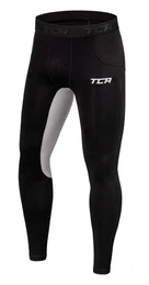 Funktionshose Herren Leggings, Kompressionshose, Sporthose - Schwarz/Hellgrau (1-tlg)