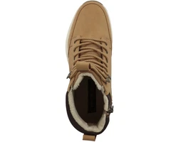 Dockers by Gerli Schnürboots Herren Stiefel Braun/Khaki
