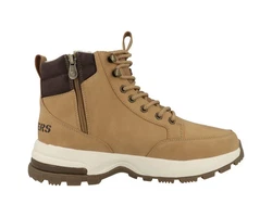 Dockers by Gerli Schnürboots Herren Stiefel Braun/Khaki