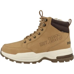 Dockers by Gerli Schnürboots Herren Stiefel Braun/Khaki