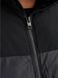 Jack & Jones Plus Weste 'JJMoon' Schwarz
