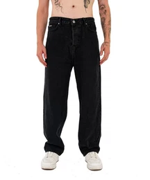 Relax-fit-Jeans Herren Baggy Jeans, Baggy Fit, HIP-HOP Jeans 16877 Schwarz W34/L32