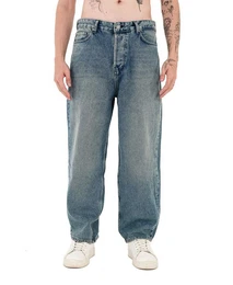 Relax-fit-Jeans Herren Baggy Jeans, Baggy Fit, HIP-HOP Jeans 16880 Blau W30/L32