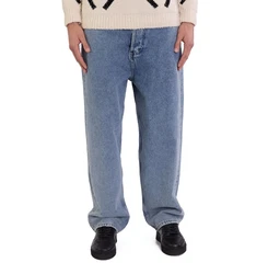 Denim Distriqt Relax-fit-Jeans Herren Baggy Jeans (16895) Blau (16881)