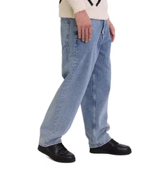 Denim Distriqt Relax-fit-Jeans Herren Baggy Jeans (16895) Blau (16881)