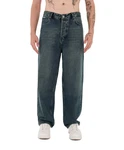 Denim Distriqt Relax-fit-Jeans Herren Baggy Jeans (16895) Dunkelblau (16895)
