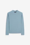 Cinque Stehkragenpullover Cigiano Blau/Hellblau