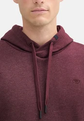 TOM TAILOR Sweatshirt Hoodie Bordeaux/Rosa/Lila/Dunkelrot/Rot