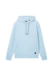 TOM TAILOR Sweatshirt Hoodie Blau/Hellblau