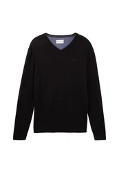 TOM TAILOR Strickpullover V-Neck 