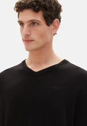 TOM TAILOR Strickpullover V-Neck 