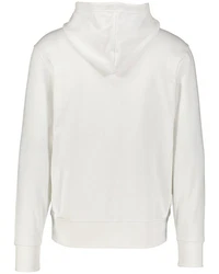 Gant Sweatjacke mit Kapuze GRAPHIC weiß