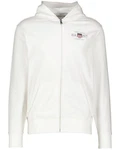 Gant Sweatjacke mit Kapuze GRAPHIC weiß